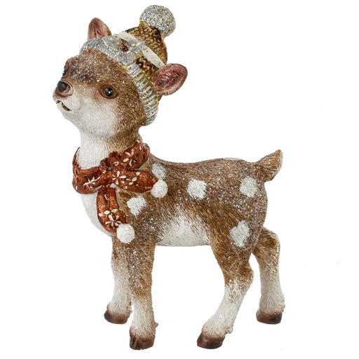 Фигурка декоративная "Олень", L13 W6 H18 см, 2в.