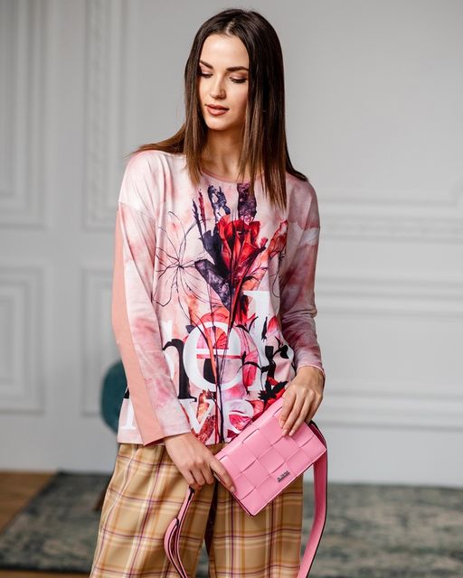 Лонгслив свободного кроя 61.7.13 - Sahar art lab фото 2