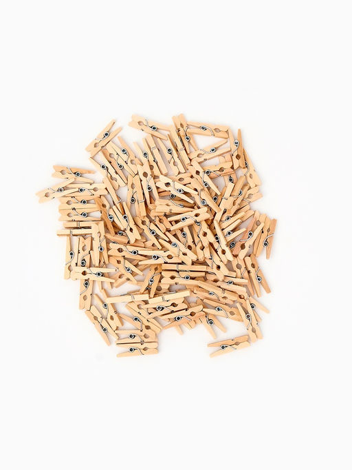 Набор прищепок "Классика" 100 штук размер 2,5х0,8 см