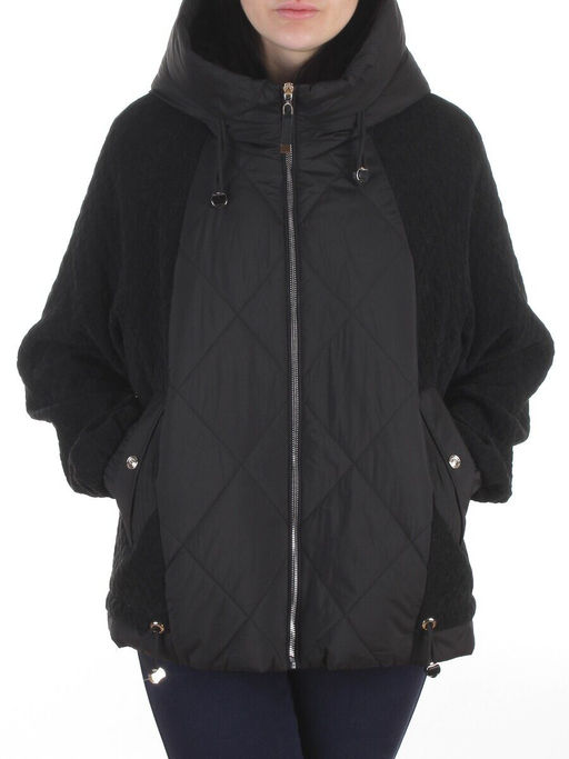 18518 BLACK Куртка демисезонная женская