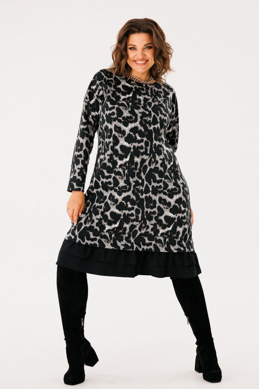 Платье INVITE 4083 черный дизайн - Mira fashion фото 175