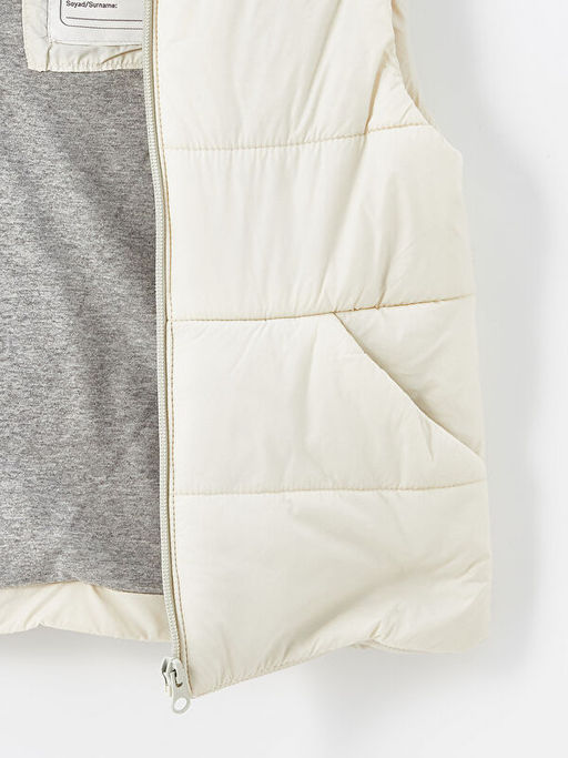 Dik Yaka Erkek Bebek ?i?me Yelek - Waikiki фото 3