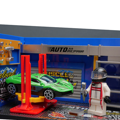 Игровой набор "Автосервис" в коробке