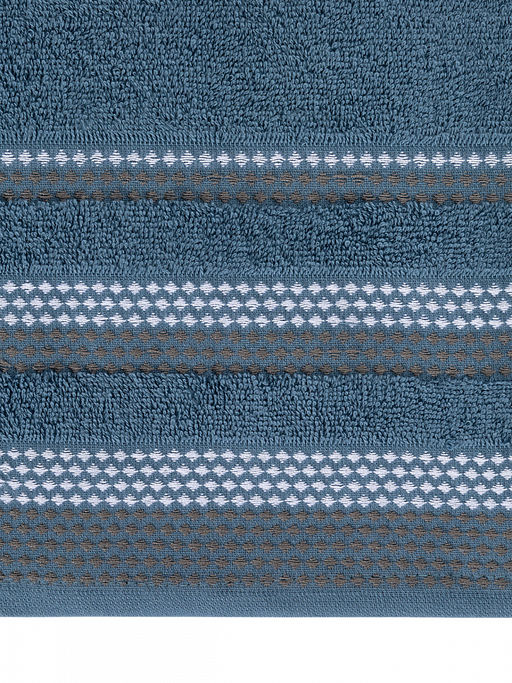 Полотенце махровое 70x140 темно-синий махровая ткань - Lucky фото 4