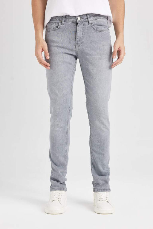 Pedro Slim Fit Джинсовые брюки узкого кроя с нормальной талией и узкими штанинами - Defacto фото 8