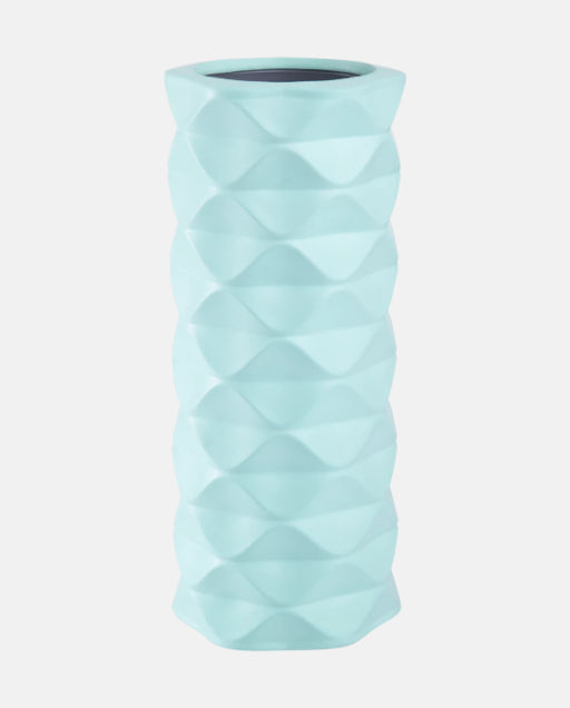 Ролик массажный STARFIT FA-507 EVA/PP, средняя жесткость, 32,5x12,5 cм, мятный/серый фото 2