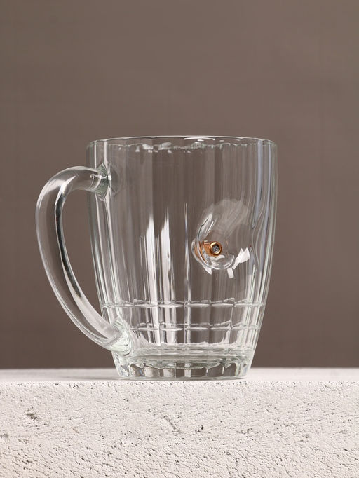 Подарочный набор Мужику огонь, гель для душа канистра 500 мл и стакан с пулей, HARD LINE  фото 7