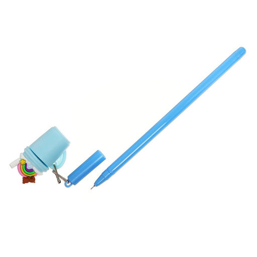 Цена за 15 шт. Ручка - прикол гелевая Calligrata «Коктейль», МИКС