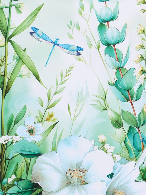 Пакет подарочный ламинированный «Летний лес», зелёный, 26×12×32 см