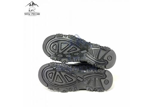 Монголки подростковые черные, литая подошва