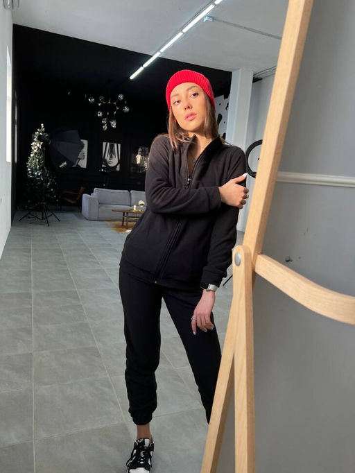 Комфортный ФЛИСОВЫЙ костюм УТЕПЛЕННЫЙ - Knitka wear фото 2