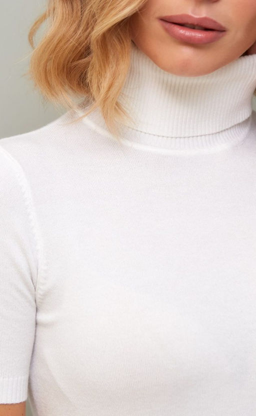 Водолазка к/р F122-215-801 milk - Fine joyce фото 5