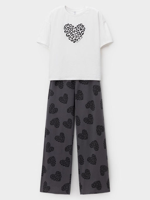 МП 20251/белый Н251 пижама жен