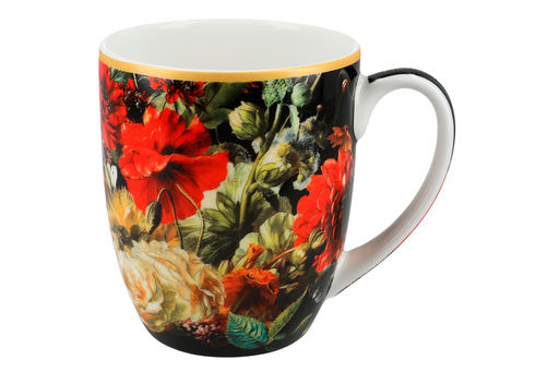 Кружка Натюрморт с маками, Х. Рейкерс, 0,4 л - Anna lafarg фото 2