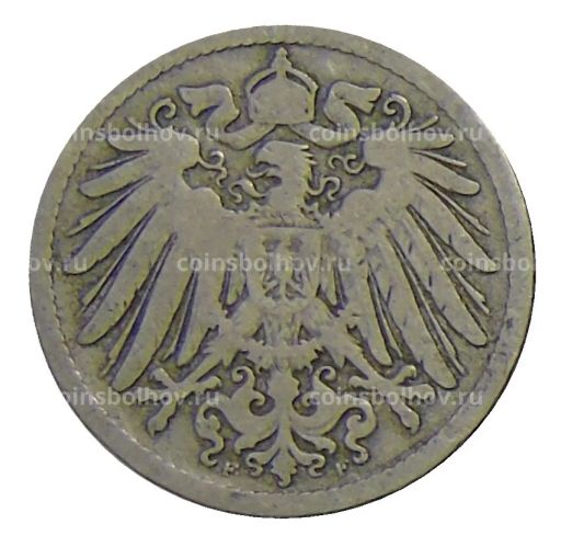 10 пфеннигов 1890 года F Германия