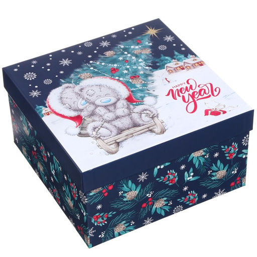 Набор коробок 5 в 1 С Новым Годом!, 14 ? 14 ? 8.5 - 22 ? 22 ? 12.5 см