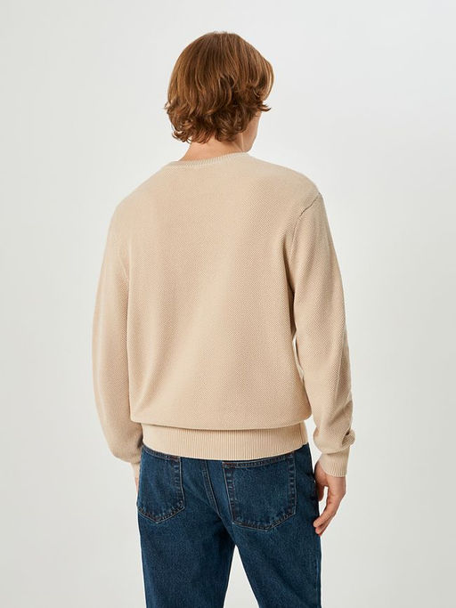 10100310023 Джемпер муж. Chaucer бежевый - Concept club фото 4