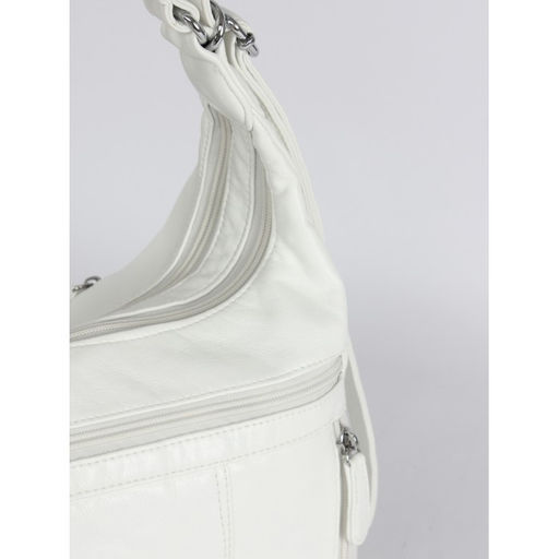 Сумка женская искусственная кожа Guecca-RY 116 (рюкзак-change), 2отд, белый SALE 264960 - Adelia фото 4