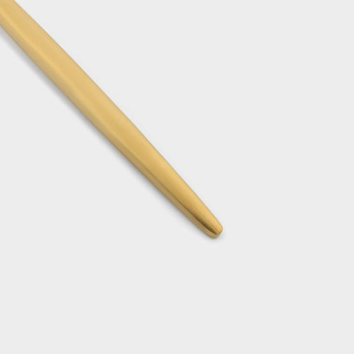 Набор чайных ложек Magistro Фолк, длина 13 см, 6 шт., нержавеющая сталь, золотистый фото 3