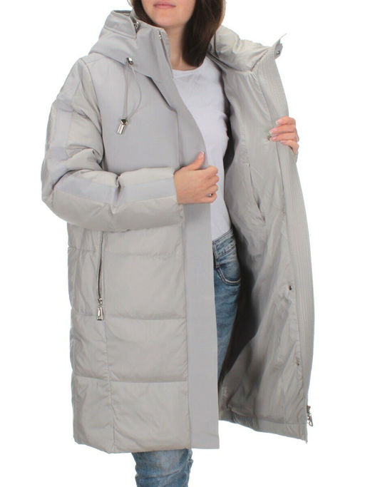 C223 LT. GRAY Куртка зимняя женская (200 гр. холлофайбера) - Fashion фото 6
