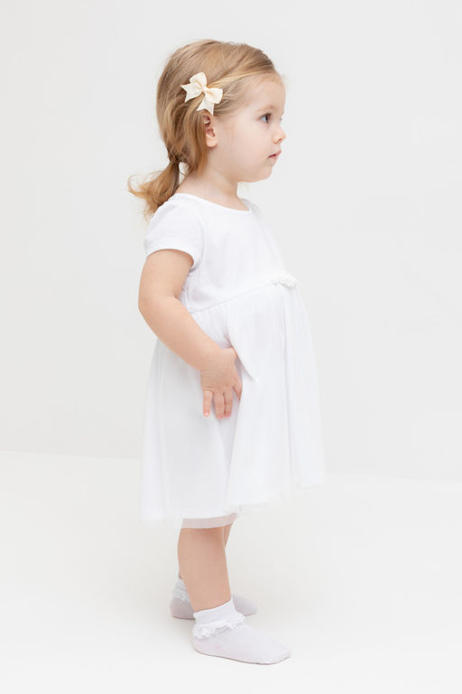 Crockid _ К 5858/белый платье д/дев яс  фото 4