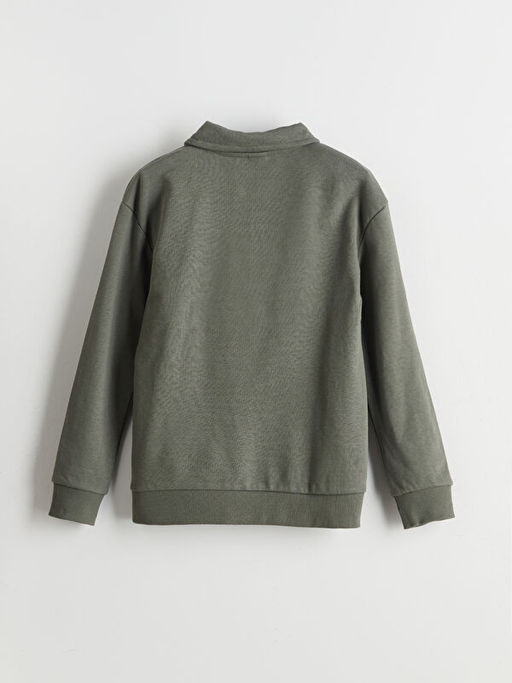 Polo Yaka Erkek ?ocuk Sweatshirt