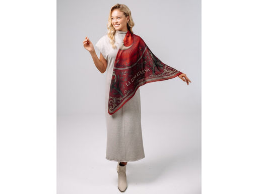 Платок женский Lanotti картина/№18