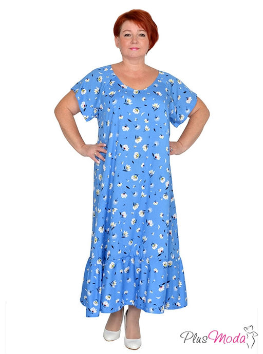 Платье Модель №1457 размеры 44-84 - Plusmoda фото 4