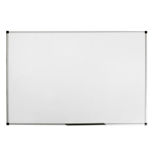 Доска магнитно-маркерная 100×150 см, Calligrata PREMIUM, в УСИЛЕННОЙ алюминиевой рамке, с полочкой