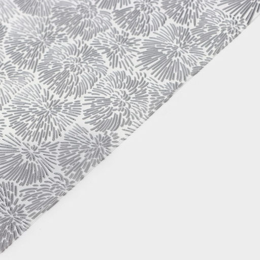 Набор салфеток сервировочных на стол Доляна Фейерверк, 4 шт, 3045 см, цвет серебро  фото 5