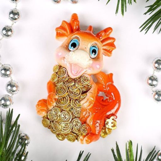 Магнит Дракон / 23573-1 /уп 36/576/ Символ года 2024 - Галеонтрейд фото 3