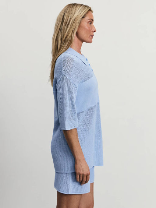 Удлиненный вязаный джемпер из вискозы / Zarina  фото 4