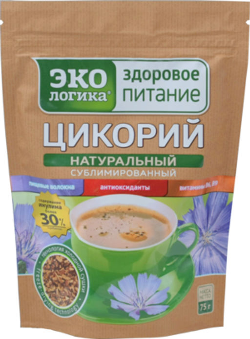 Экологика. Цикорий 75 гр. мягкая упаковка