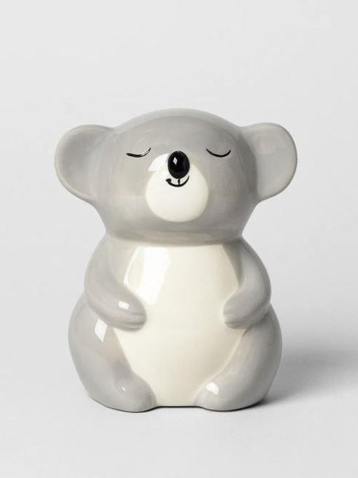 Копилка керамическая Happy koala, grey (16 см)