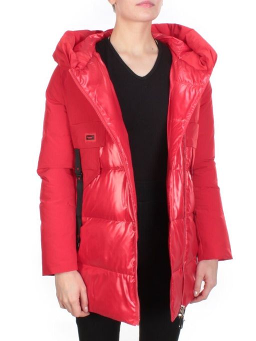YM2115 RED Куртка зимняя женская MAYYIYA (200 гр. холлофайбера) - Fashion фото 8