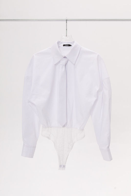 Боди Pirs 6226 белый  фото 2