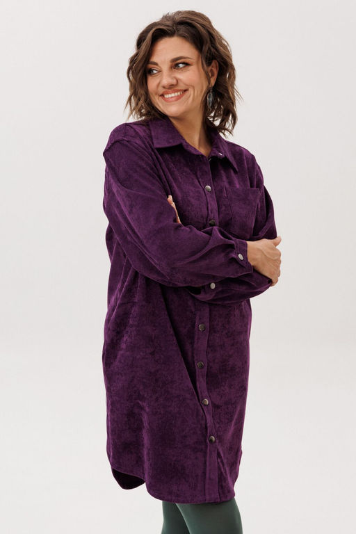 Платье ANELLI 1771 сливовая безмятежность  фото 9