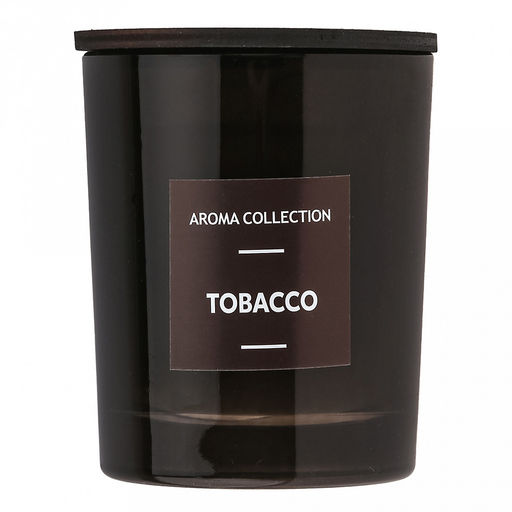Свеча Incense д7см, h9см, ароматическая Tobacco, в стеклянном стакане, время горения 32 часа (Россия) - Домашняя мода фото 4