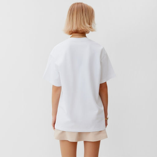 Футболка женская MINAKU, белая, размер 46-48