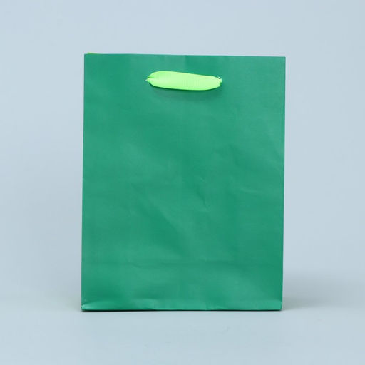 Пакет подарочный двухцветный Зеленый-салатовый, S 12 х 15 х 5.5 см - Дарите счастье фото 2