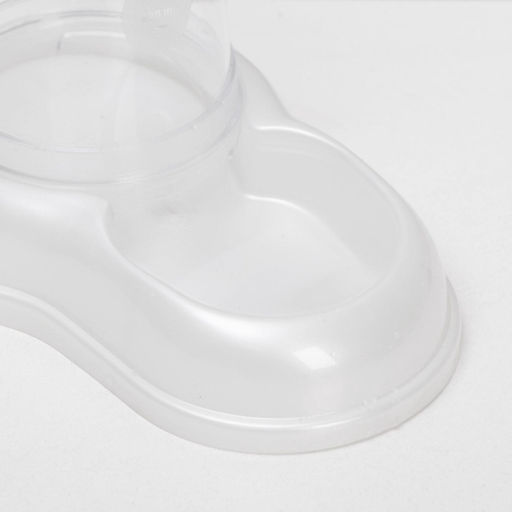 Автопоилка - автокормушка, 600 мл, белая перламутр