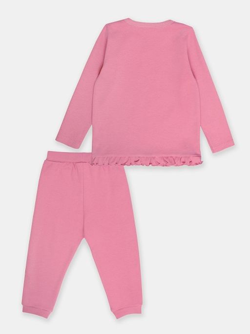 CRB wear/CSNG 90157-46-347 Комплект для девочки (джемпер, брюки),циклама/Ex.Cherubino  фото 2