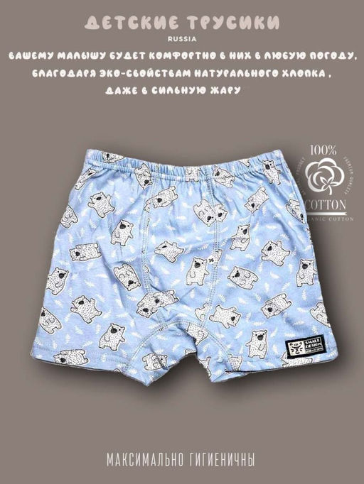 Комплект трусов для мальчика 3 шт. dff Тр 3000/2,7,9 Размер 36 - Sergio valentini фото 2