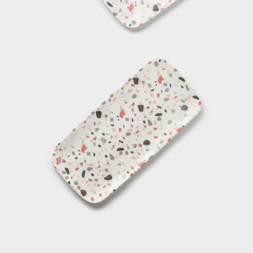 Блюдо сервировочных Magistro Terazzo, 22×10,4 см, набор 2 шт