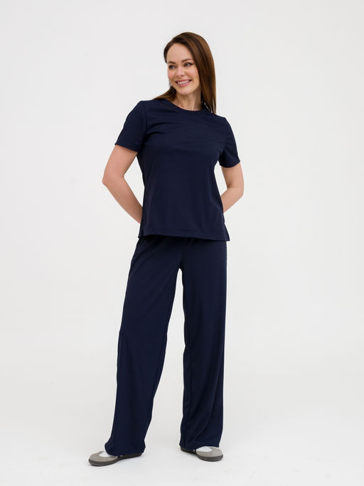 Костюм женский из лапши Леопард темно-синий - Амадэль фото 15