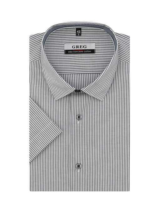 Сорочка мужская короткий рукав GREG 331/201/7436/Z/1p  фото 2