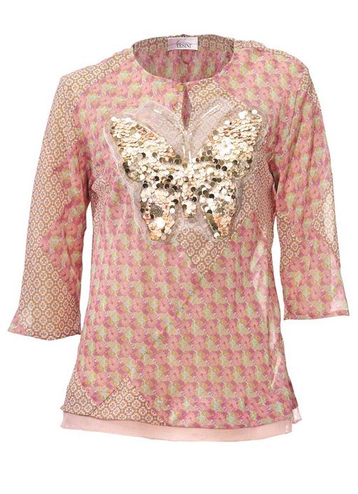 Блузка, пестрая - Linea tesini фото 2