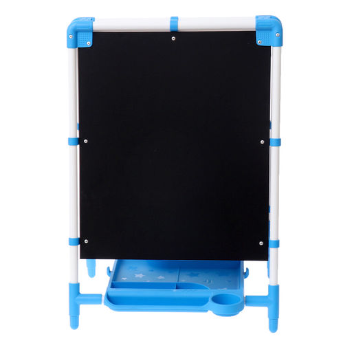 Мольберт детский двусторонний «Доска знаний», регулируется по высоте, учебные принадлежности, голубой