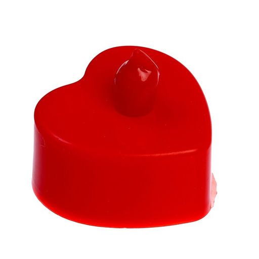 Цена за 24 шт. Свеча светодиодная Сердечко - Simaland фото 2