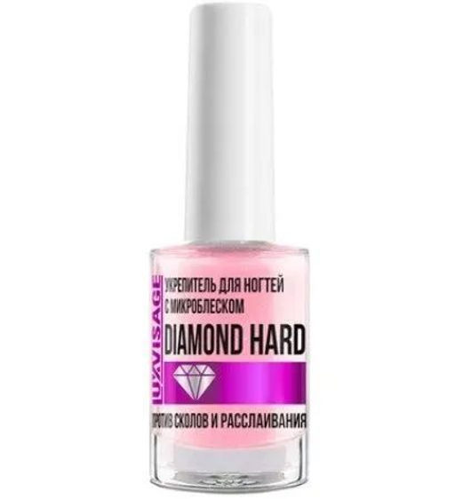 Luxvisage Укрепитель для ногтей с микроблеском Diamond Hard против сколов и расслаивания 9 гр.